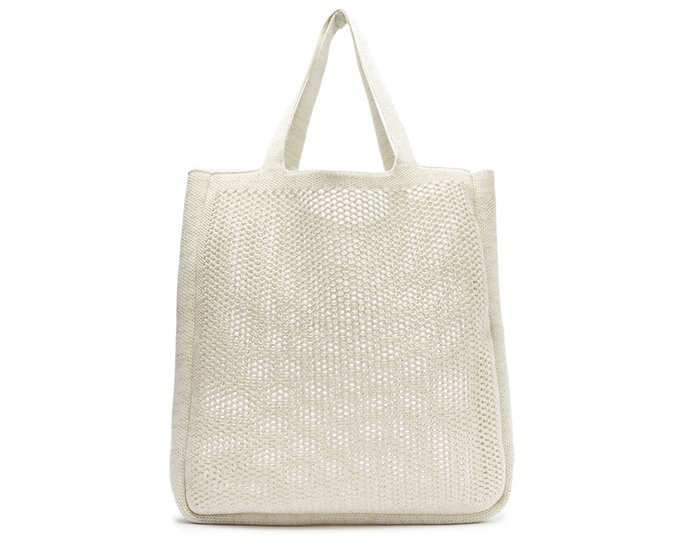 Bolsa Shopping Grande Knit Natural