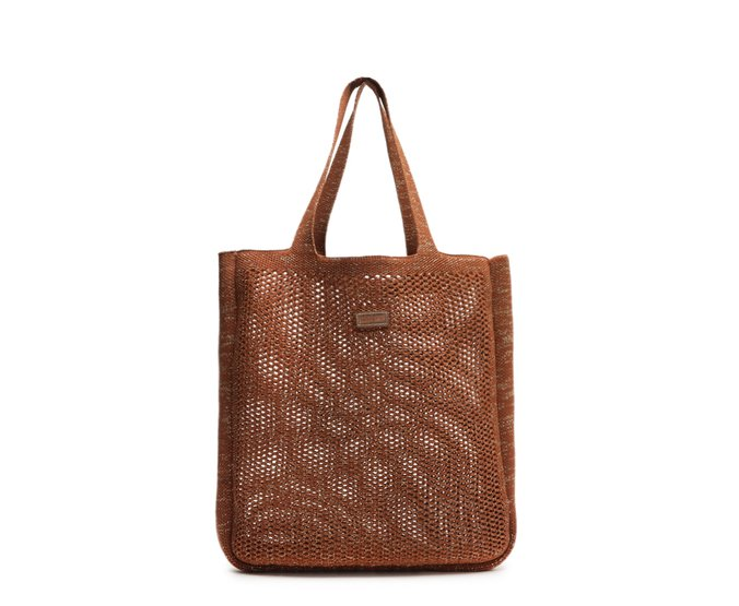 Bolsa Shopping Grande Knit Natural