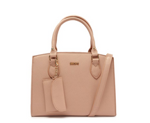 Bolsa Tote Média Nude Essencial Pouch