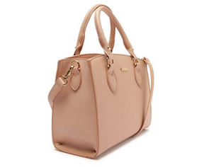 Bolsa Tote Média Nude Essencial Pouch